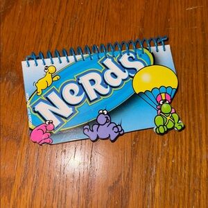 Nerds Spiral Notebook with Cartoon Characters